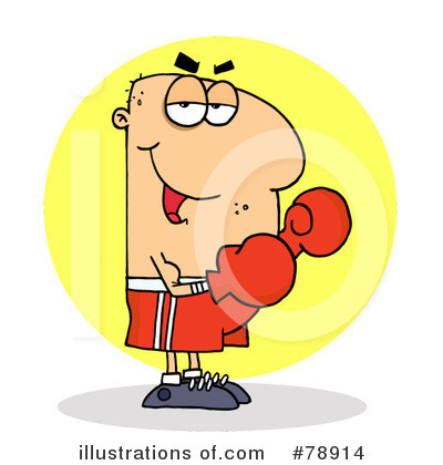 Royalty-Free (RF) Boxing Clipart Illustration by Hit Toon - Stock Sample #78914