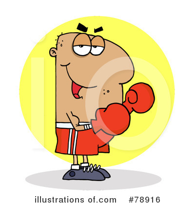 Boxer Clipart #78916 by Hit Toon