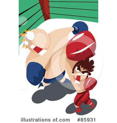 Royalty-Free (RF) Boxing Clipart Illustration by mayawizard101 - Stock Sample #85931