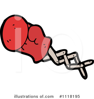 Royalty-Free (RF) Boxing Glove Clipart Illustration by lineartestpilot - Stock Sample #1118195