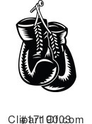 Boxing Gloves Clipart #1719003 by patrimonio
