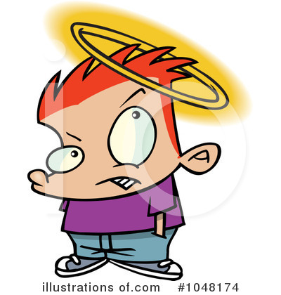 Royalty-Free (RF) Boy Clipart Illustration by toonaday - Stock Sample #1048174