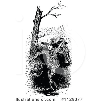 Hiking Clipart #1129377 by Prawny Vintage