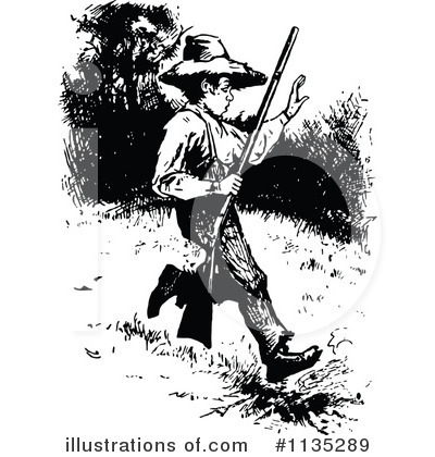 Royalty-Free (RF) Boy Clipart Illustration by Prawny Vintage - Stock Sample #1135289