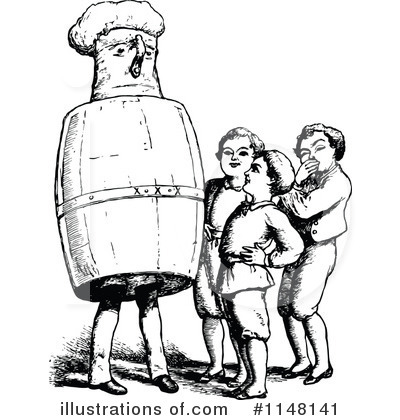 Barrel Clipart #1148141 by Prawny Vintage