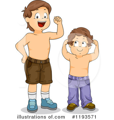 Brothers Clipart #1193571 by BNP Design Studio