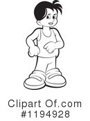 Boy Clipart #1194928 by Lal Perera