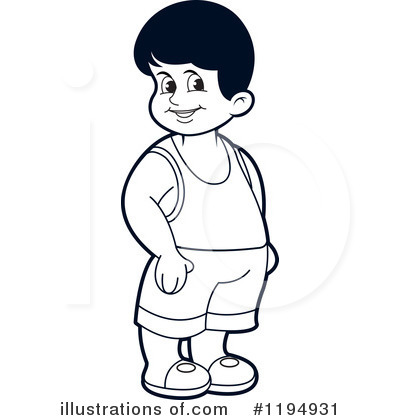 Royalty-Free (RF) Boy Clipart Illustration by Lal Perera - Stock Sample #1194931