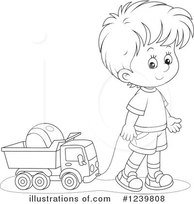 Royalty-Free (RF) Boy Clipart Illustration by Alex Bannykh - Stock Sample #1239808