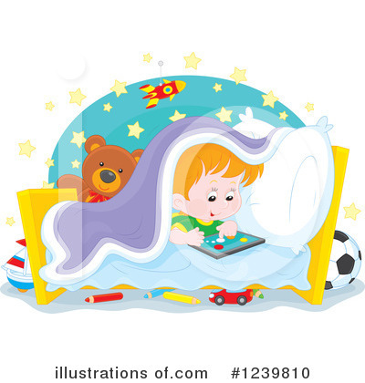 Bed Time Clipart #1239810 by Alex Bannykh