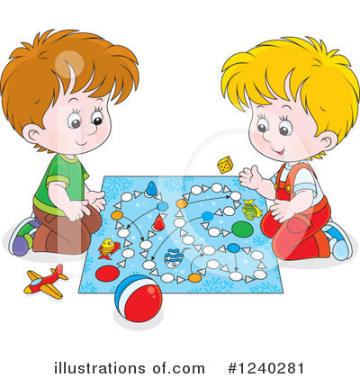 Board Game Clipart #1240281 by Alex Bannykh
