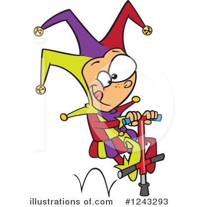 Jester Clipart #1243293 by toonaday