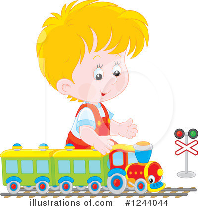 Royalty-Free (RF) Boy Clipart Illustration by Alex Bannykh - Stock Sample #1244044