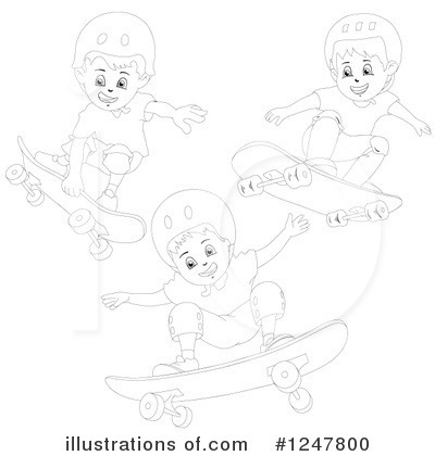 Royalty-Free (RF) Boy Clipart Illustration by merlinul - Stock Sample #1247800