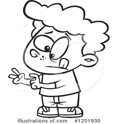 Royalty-Free (RF) Boy Clipart Illustration by toonaday - Stock Sample #1251930