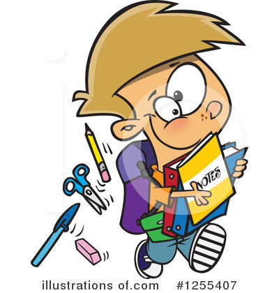 Royalty-Free (RF) Boy Clipart Illustration by toonaday - Stock Sample #1255407