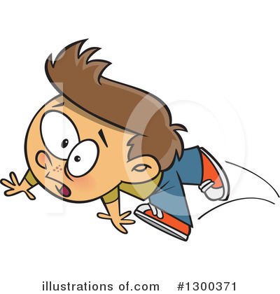 Tripping Clipart #1300371 by toonaday