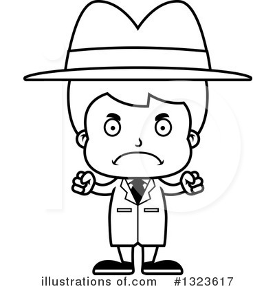 Royalty-Free (RF) Boy Clipart Illustration by Cory Thoman - Stock Sample #1323617