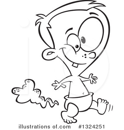 Royalty-Free (RF) Boy Clipart Illustration by toonaday - Stock Sample #1324251