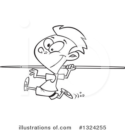 Javelin Clipart #1324255 by toonaday