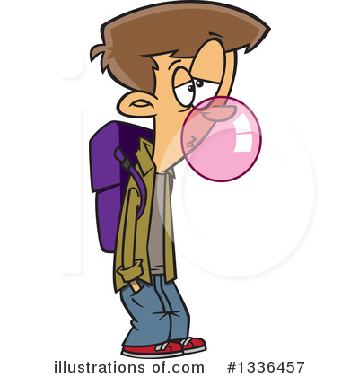 Chewing Gum Clipart #1336457 by toonaday