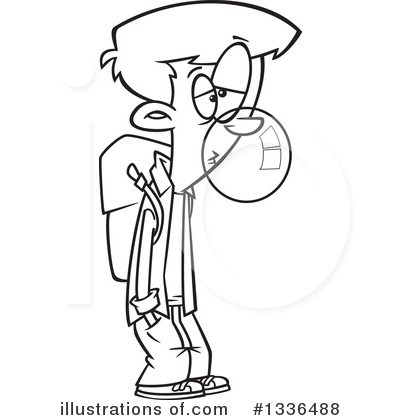 Royalty-Free (RF) Boy Clipart Illustration by toonaday - Stock Sample #1336488