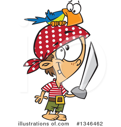 Pirate Clipart #1346462 by toonaday