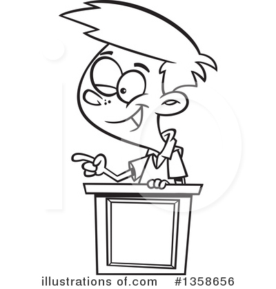Royalty-Free (RF) Boy Clipart Illustration by toonaday - Stock Sample #1358656