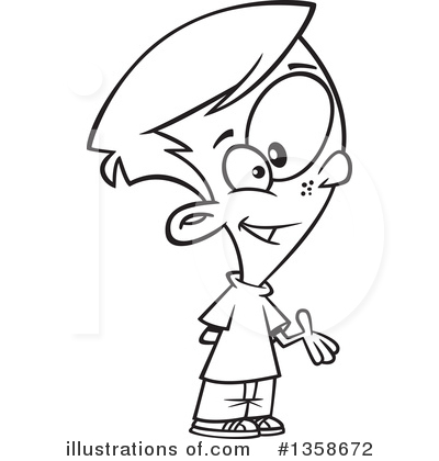 Royalty-Free (RF) Boy Clipart Illustration by toonaday - Stock Sample #1358672