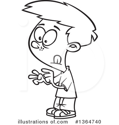 Royalty-Free (RF) Boy Clipart Illustration by toonaday - Stock Sample #1364740