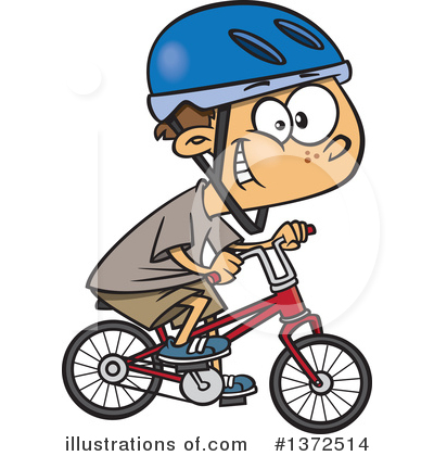 Bicycles Clipart #1372514 by toonaday
