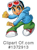 Boy Clipart #1372913 by Clip Art Mascots