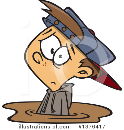 Royalty-Free (RF) Boy Clipart Illustration by toonaday - Stock Sample #1376417