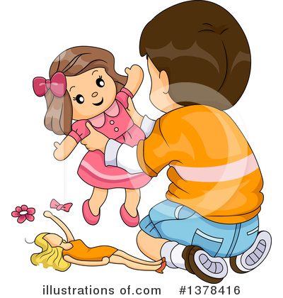 Playing Clipart #1378416 by BNP Design Studio