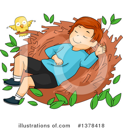 Dreaming Clipart #1378418 by BNP Design Studio