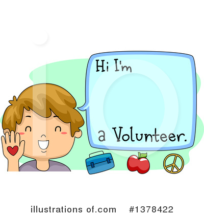 Volunteers Clipart #1378422 by BNP Design Studio