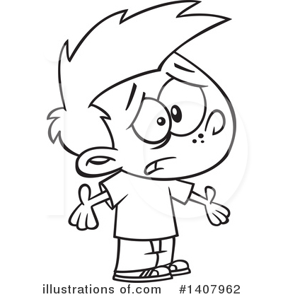 Royalty-Free (RF) Boy Clipart Illustration by toonaday - Stock Sample #1407962