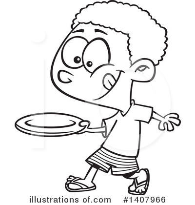 Royalty-Free (RF) Boy Clipart Illustration by toonaday - Stock Sample #1407966