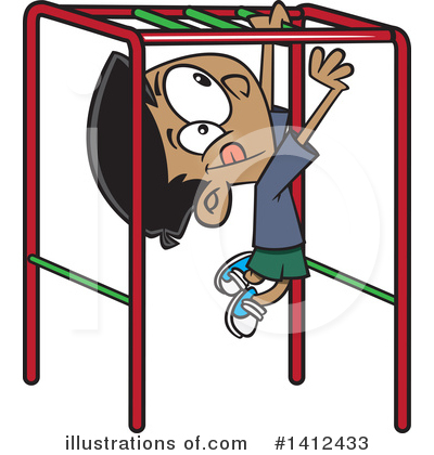 Monkey Bars Clipart #1412433 by toonaday