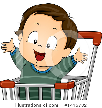 Toddlers Clipart #1415782 by BNP Design Studio