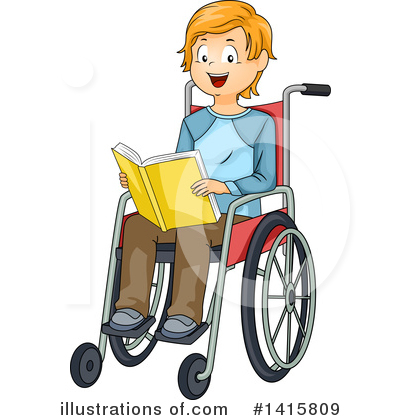 Wheelchair Clipart #1415809 by BNP Design Studio