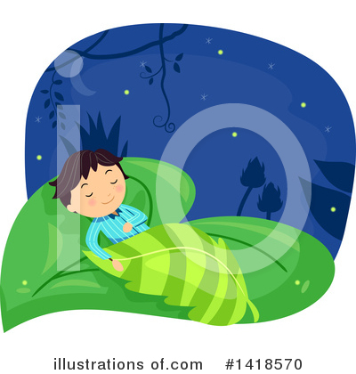 Dreaming Clipart #1418570 by BNP Design Studio