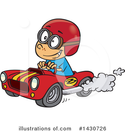 Automotive Clipart #1430726 by toonaday
