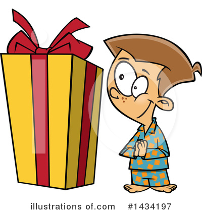 Present Clipart #1434197 by toonaday