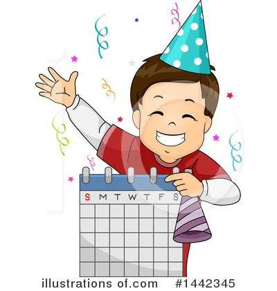 Birthday Party Clipart #1442345 by BNP Design Studio