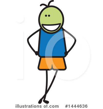 Royalty-Free (RF) Boy Clipart Illustration by ColorMagic - Stock Sample #1444636