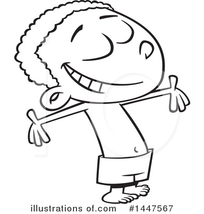 Royalty-Free (RF) Boy Clipart Illustration by toonaday - Stock Sample #1447567