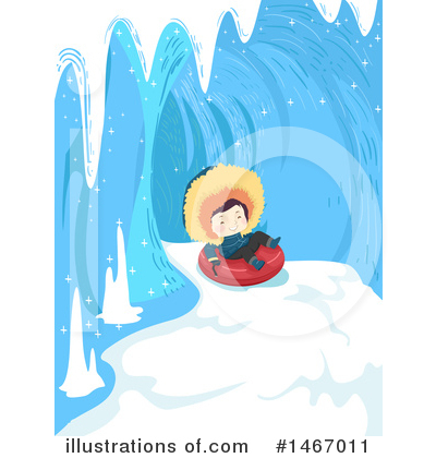 Snow Tubing Clipart #1467011 by BNP Design Studio