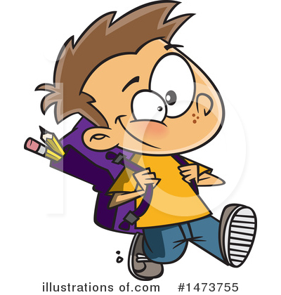 Royalty-Free (RF) Boy Clipart Illustration by toonaday - Stock Sample #1473755