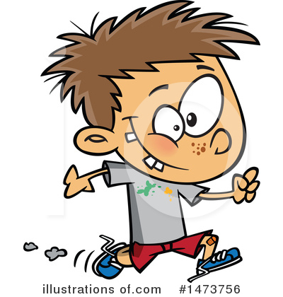 Royalty-Free (RF) Boy Clipart Illustration by toonaday - Stock Sample #1473756